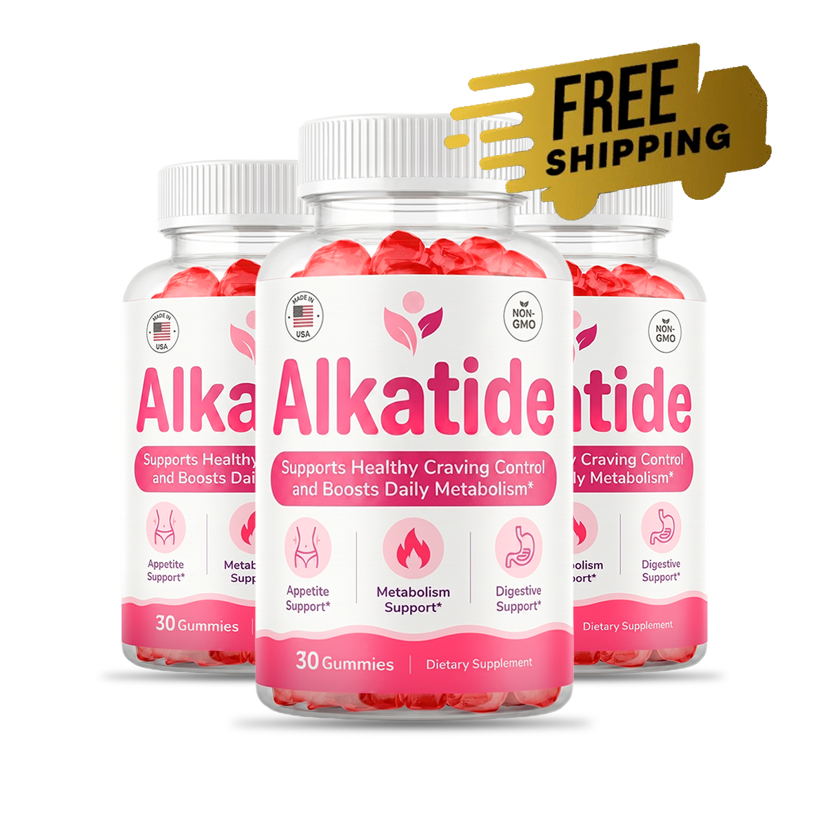 Alkatide three-bottle package and its benefits